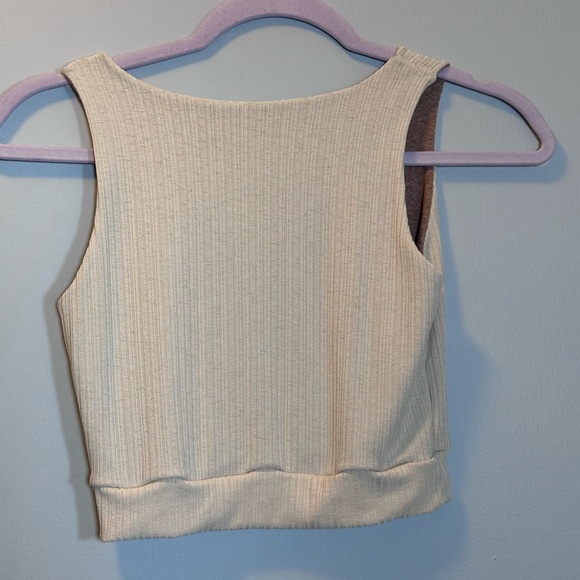 Crop tank top handmade double layer - Picture 2 of 3